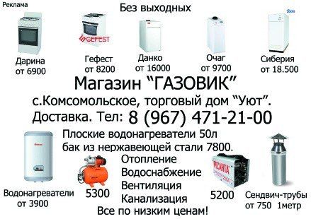 Газовые Котлы В Казани Магазины