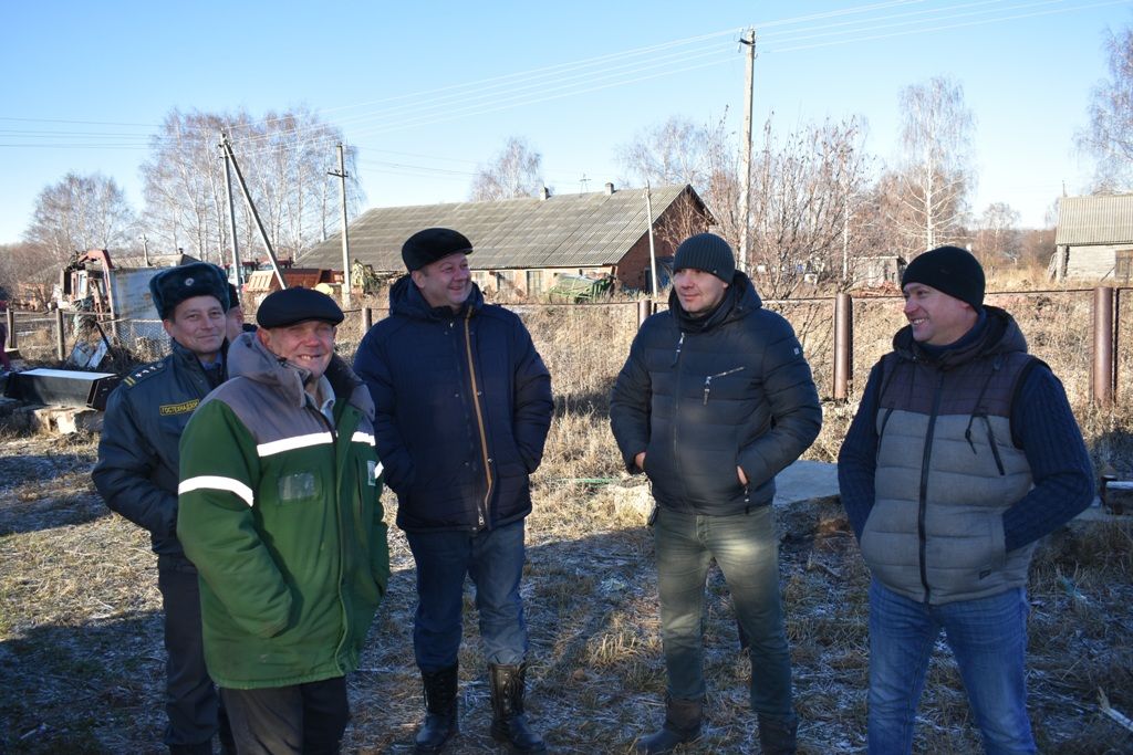 В Кайбицком районе состоялась взаимопроверка по постановке техники на зимнее хранение