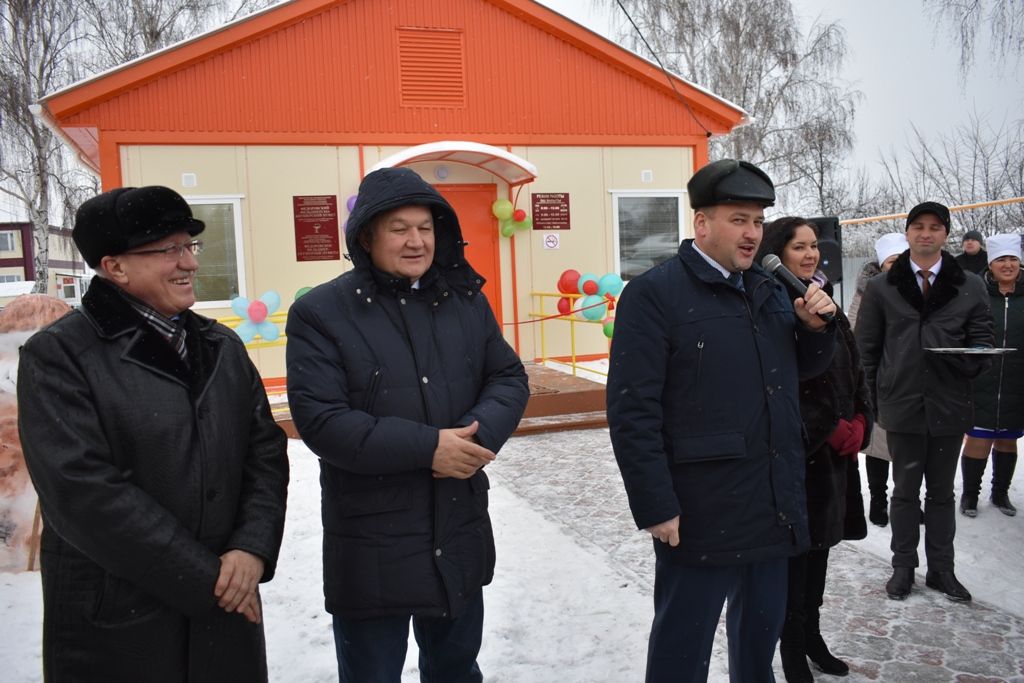В Кайбицком районе открылся новый модульный фельдшерско-акушерский пункт