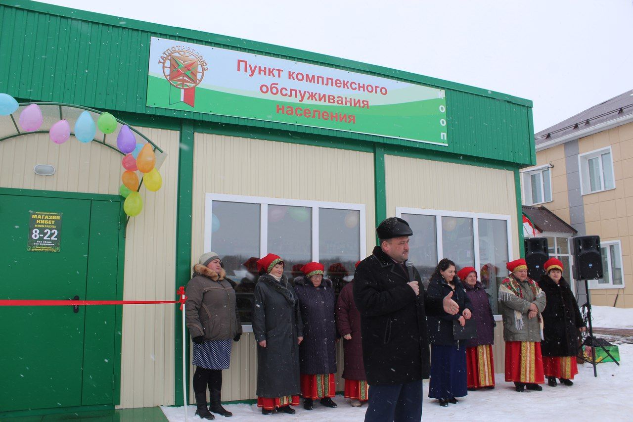 В селе Федоровском открылся модульный магазин