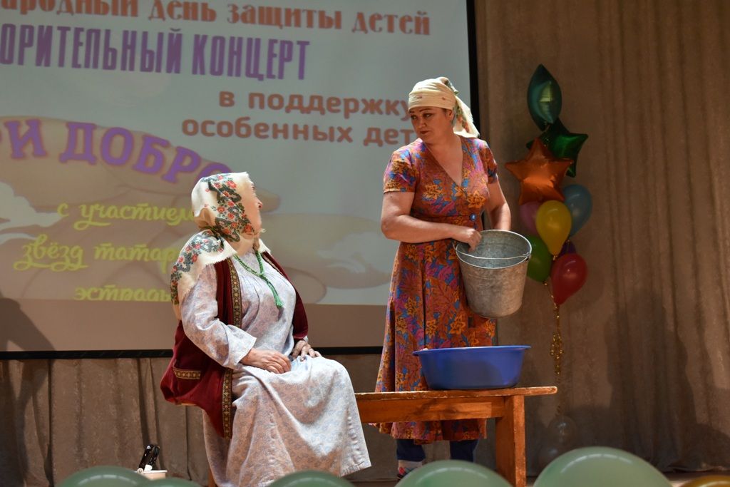Кайбычта  Татарстанның эстрада йолдызлары хәйрия концерты куйды