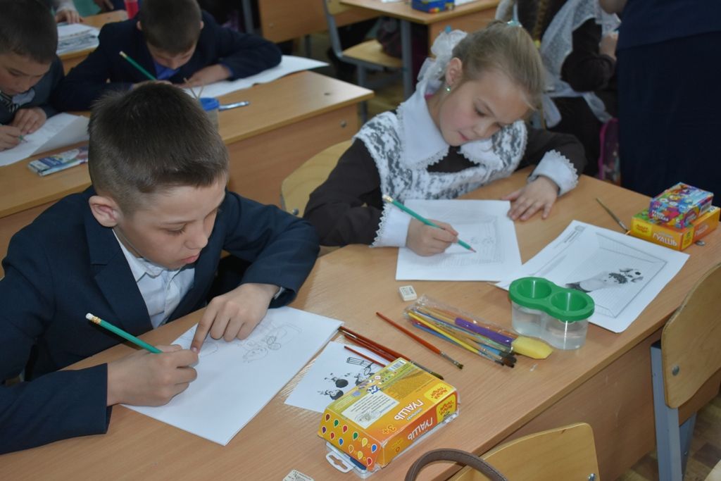 Кайбицкие дети приняли участие в создании мультика для «Татармультфильма»