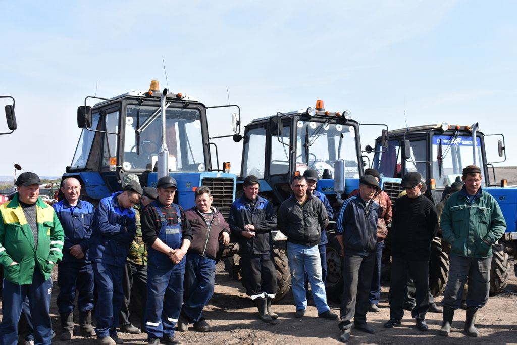 Посевные агрегаты в Кайбицах - на линейке готовности
