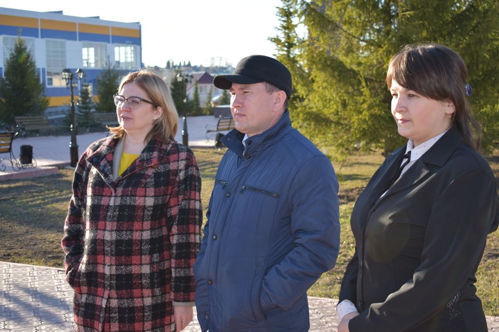 В Кайбицах с рабочим визитом побывала начальник Управления ЗАГС Кабинета Министров РТ