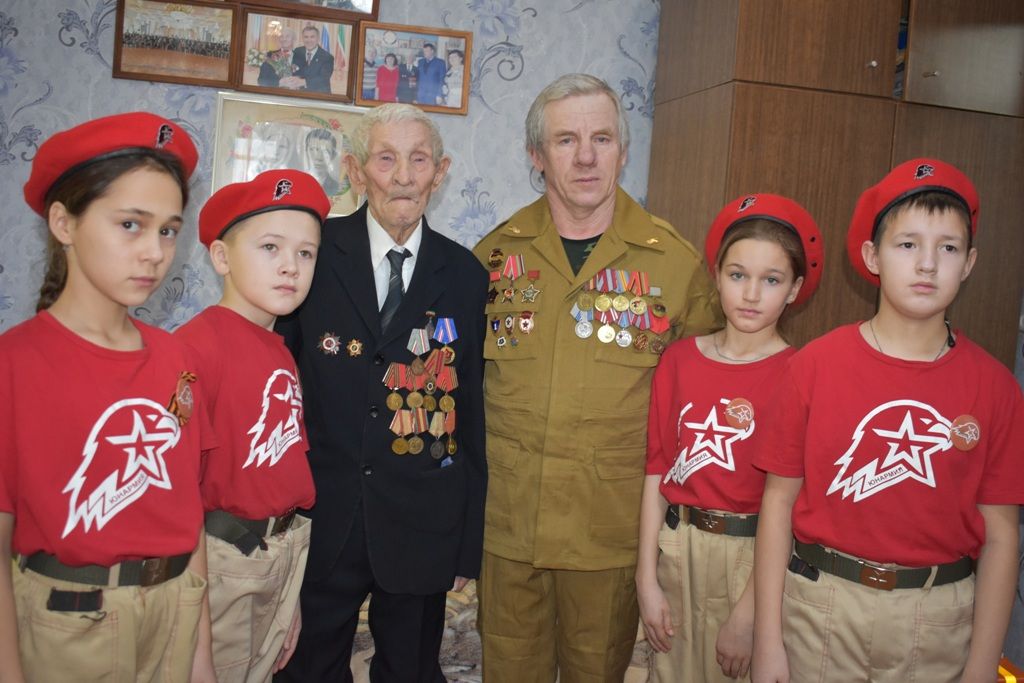 Единственному ветерану Великой Отечественной войны села Малые Меми исполнилось 94 года