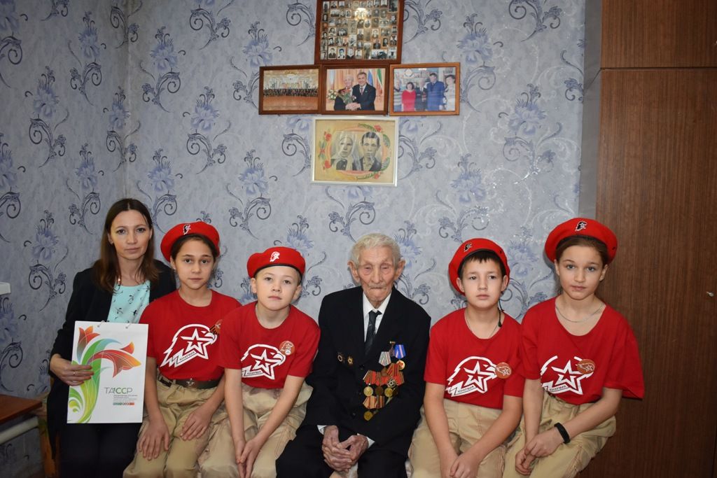 Единственному ветерану Великой Отечественной войны села Малые Меми исполнилось 94 года