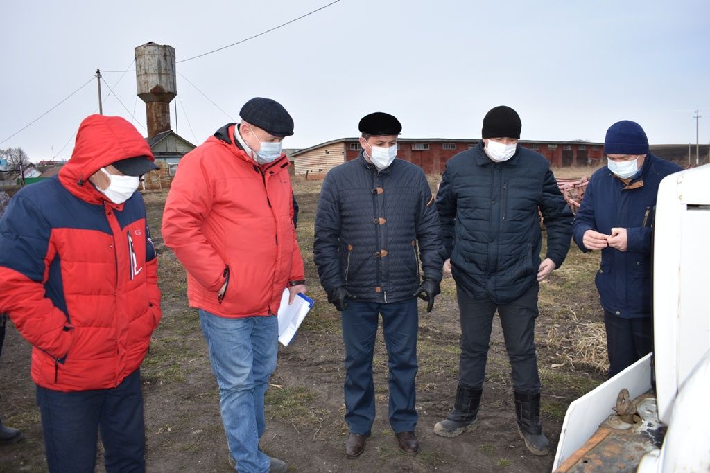 В Кайбицком районе прошла взаимопроверка среди хозяйств по подготовке к посевной кампании