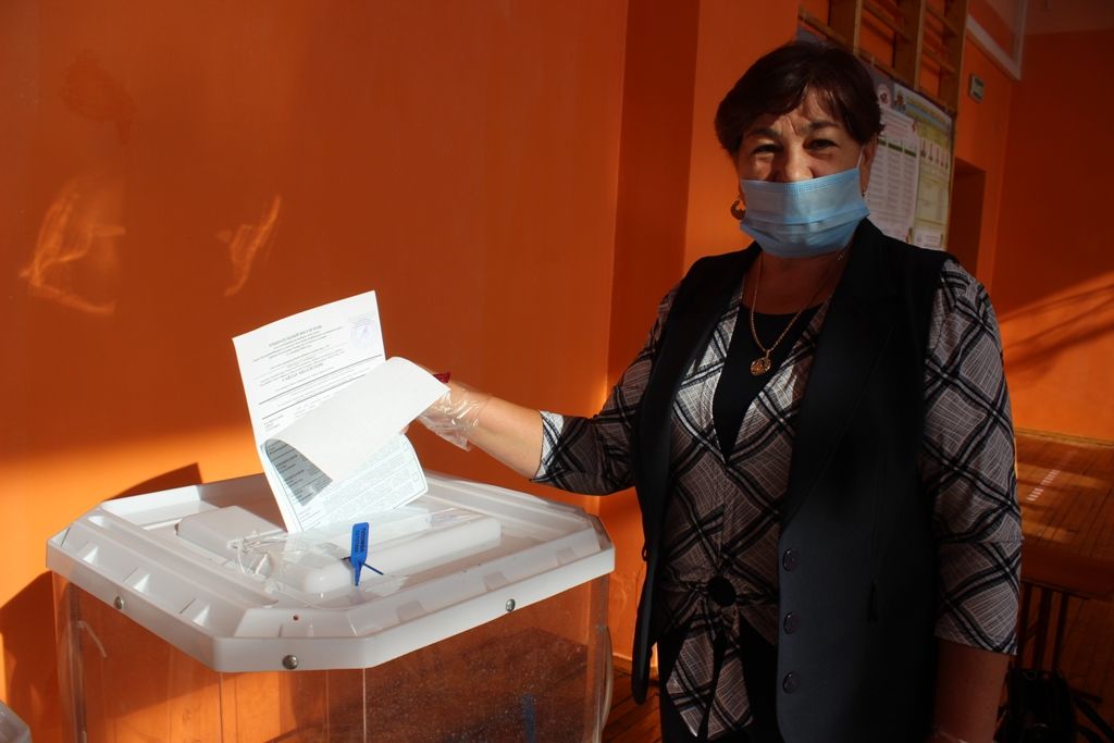 Голосование на избирательных участках Кайбицкого района проходит в безопасном для здоровья режиме