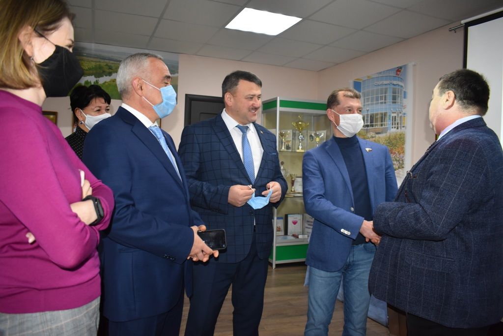 Депутат Госдумы РФ Максим Топилин в Кайбицкий район посетил впервые