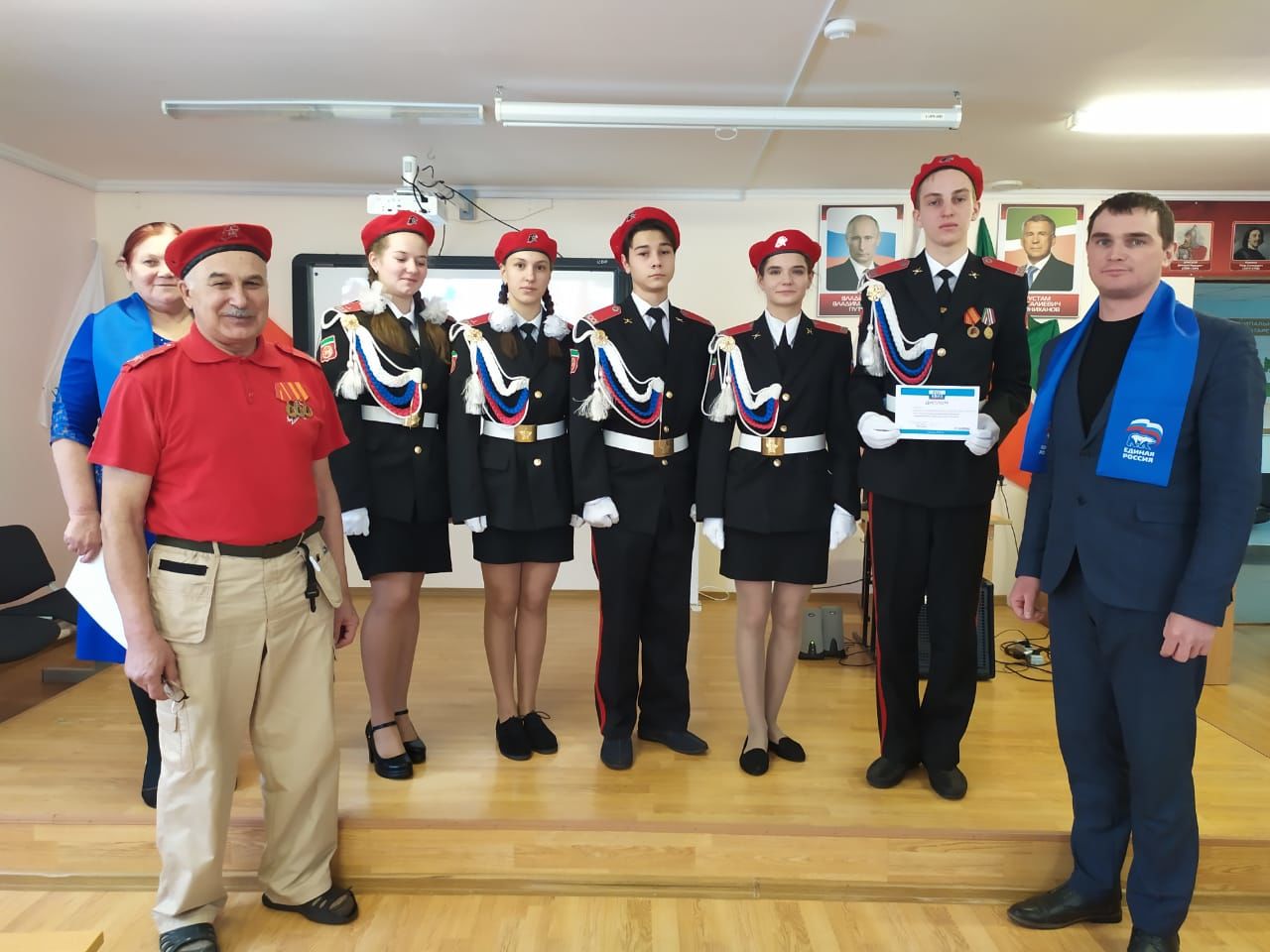 Берлибашские юнармейцы – победители «РосКвиза»