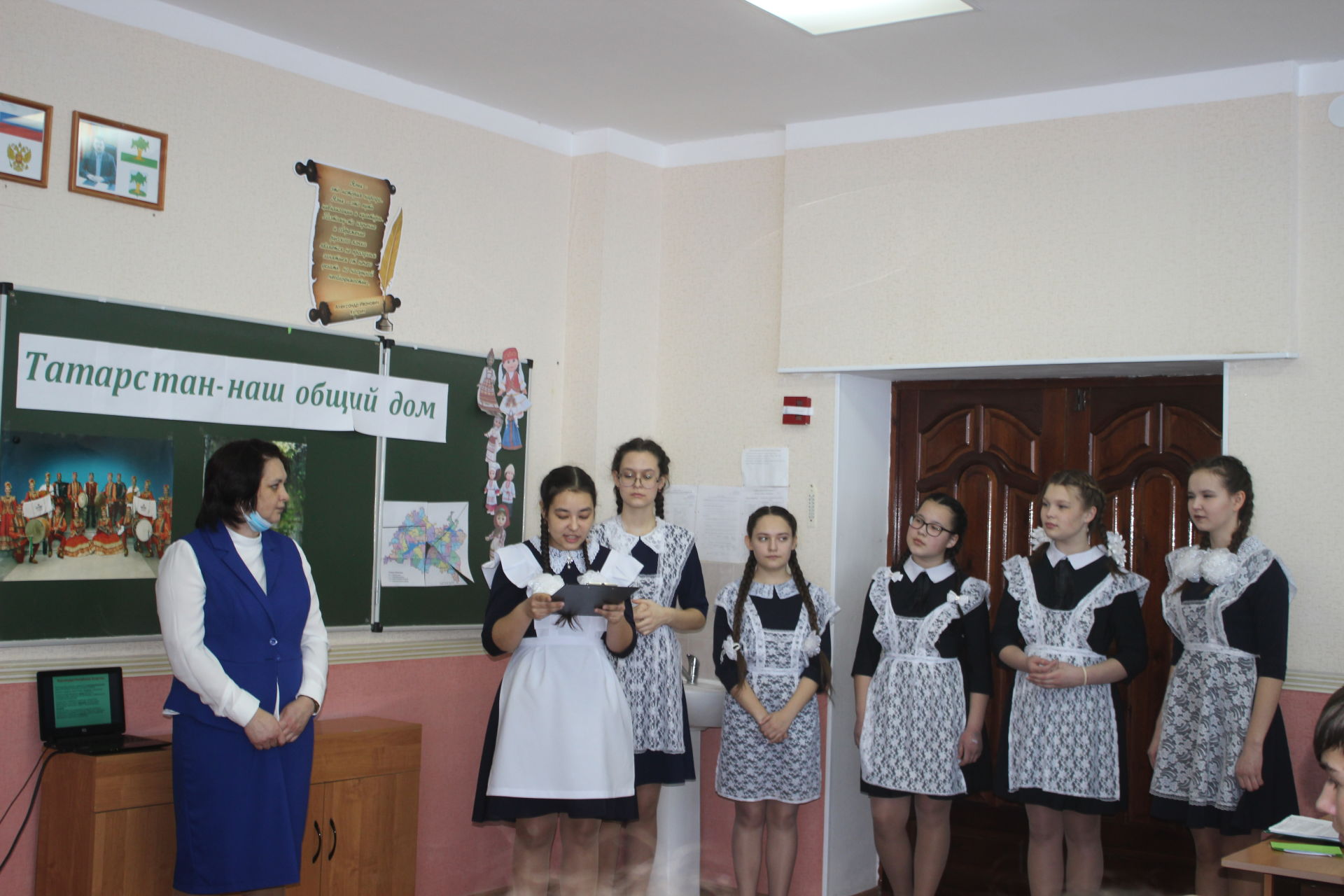 В Большекайбицкой школе состоялся Парламентский урок