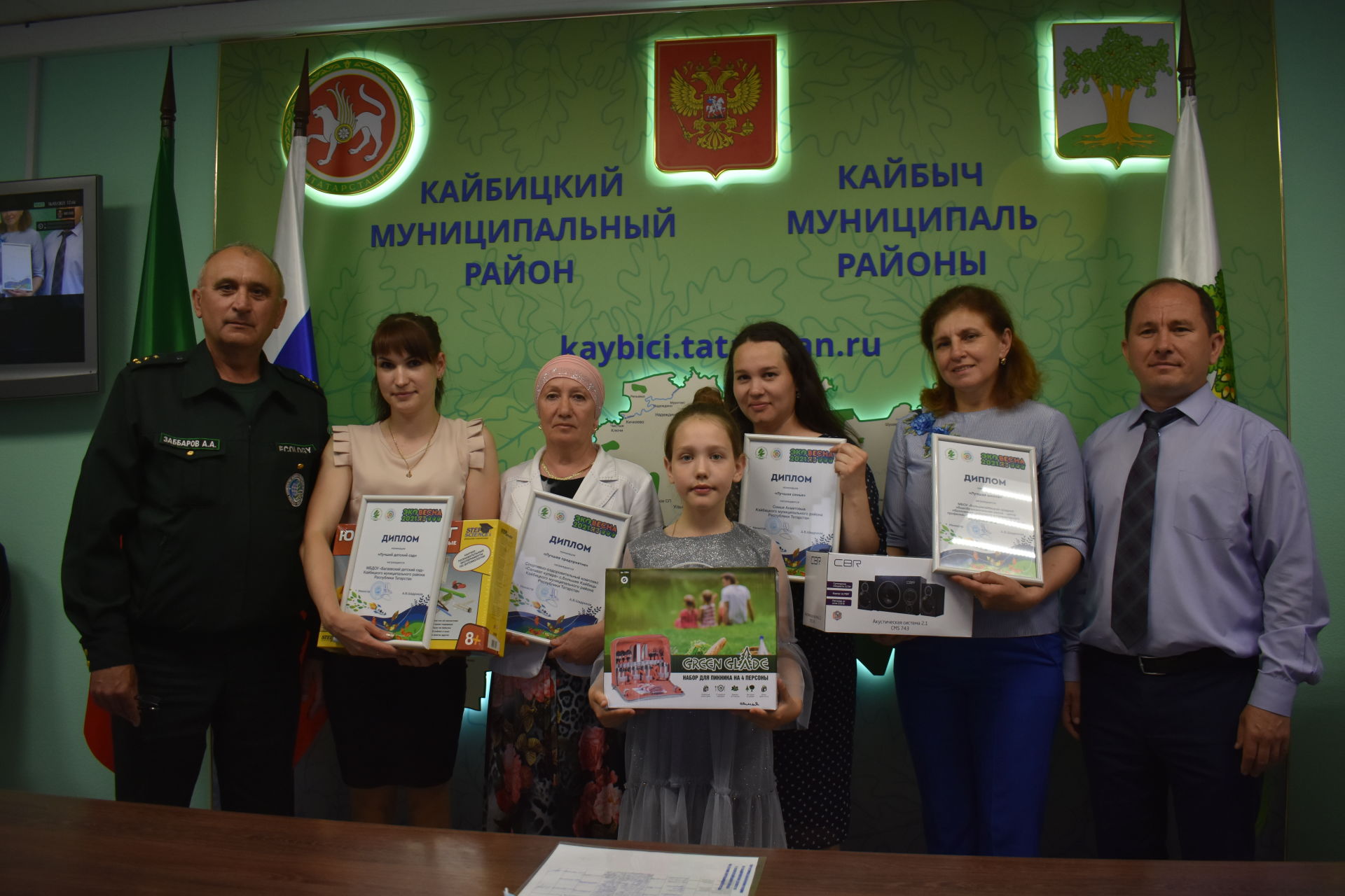 В Кайбицах наградили победителей конкурса «ЭКОвесна 2021»