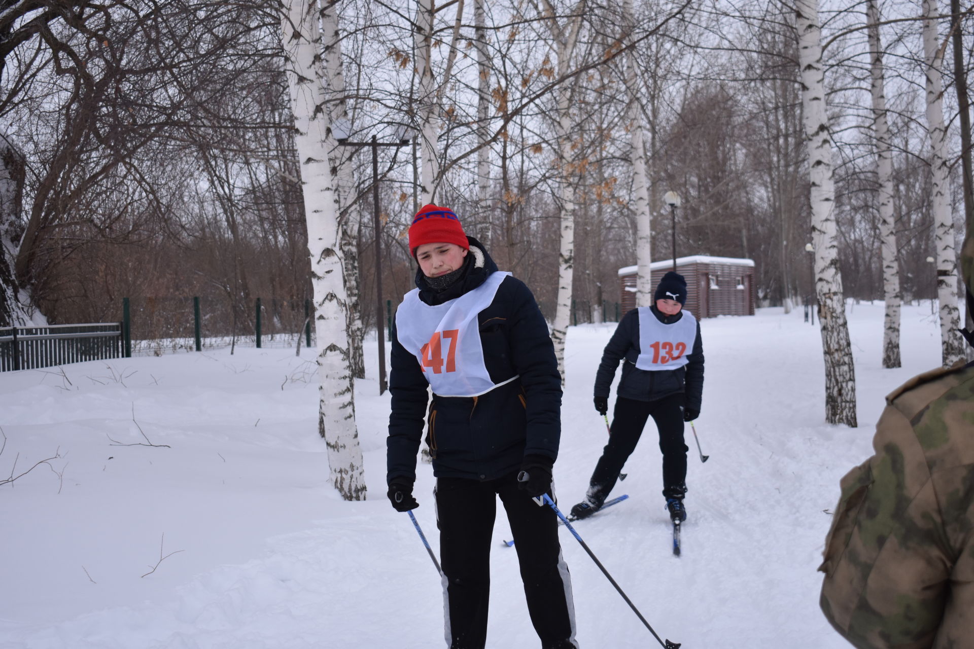В Кайбицах прошли лыжные соревнования