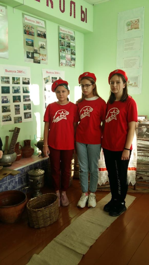 С пользой проводят зимние каникулы юнармейцы школ Кайбицкого  района