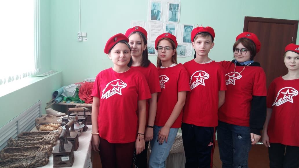 С пользой проводят зимние каникулы юнармейцы школ Кайбицкого  района