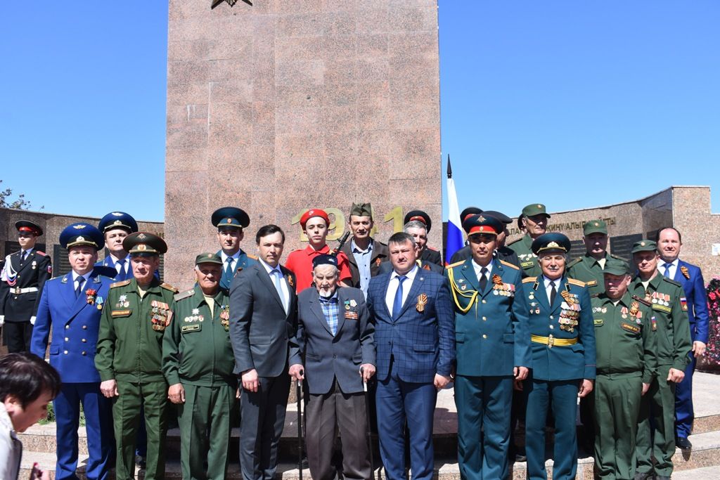 В Кайбицах встретили 77 годовщину Победы