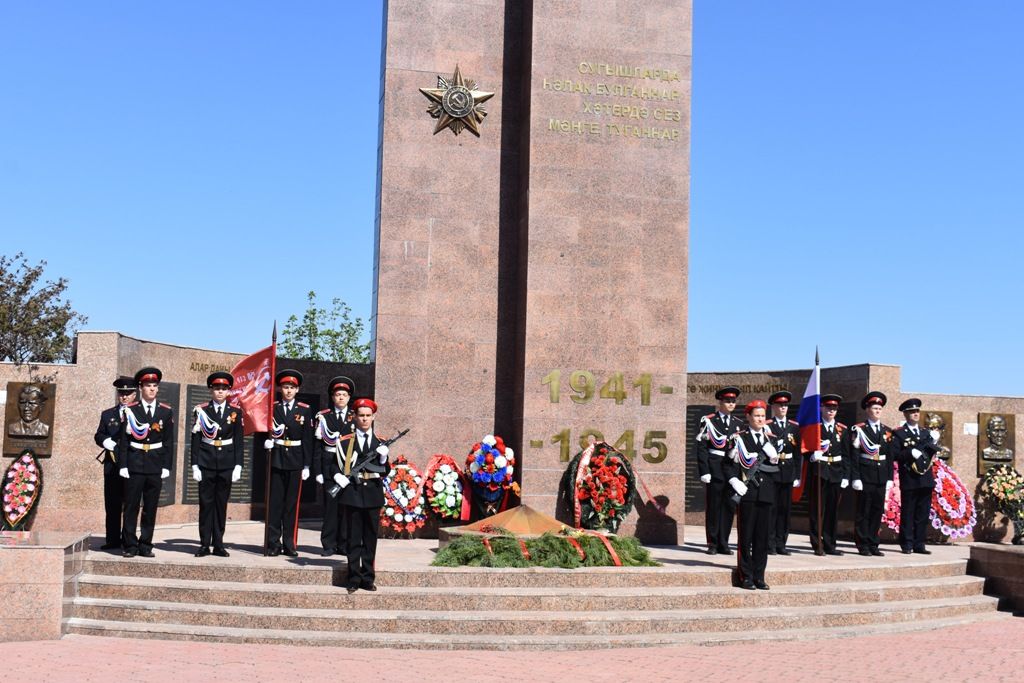 В Кайбицах встретили 77 годовщину Победы