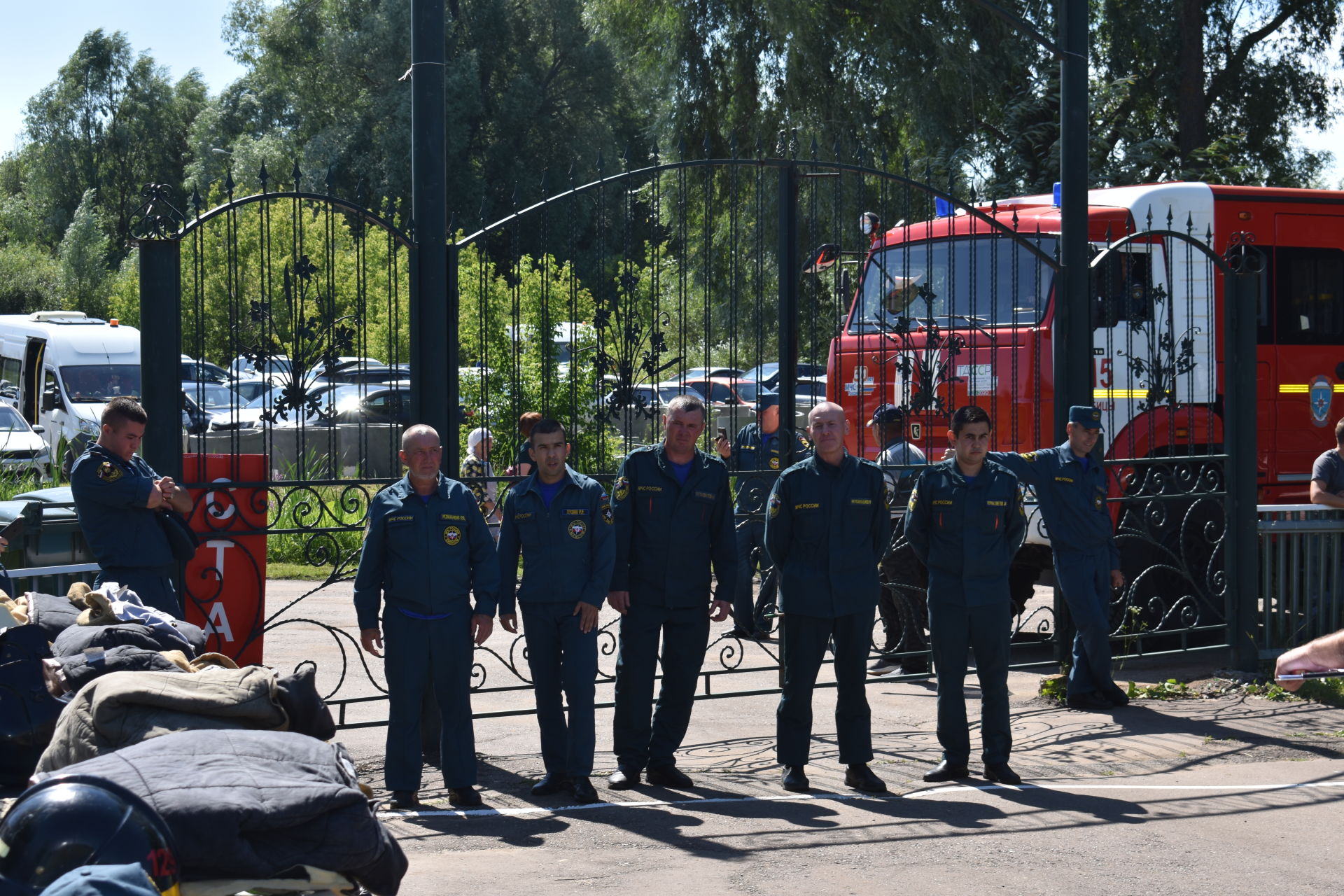 В Кайбицах выявили лучшую пожарную команду республики