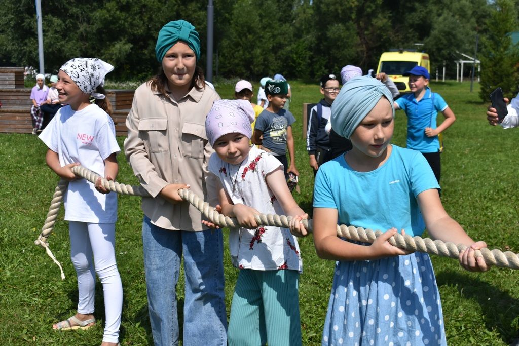 В Кайбицах состоялся мусульманский Сабантуй для детей