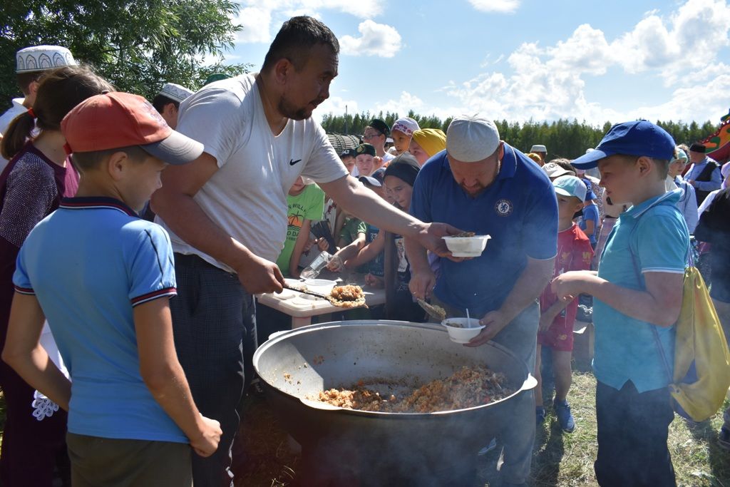 В Кайбицах состоялся мусульманский Сабантуй для детей