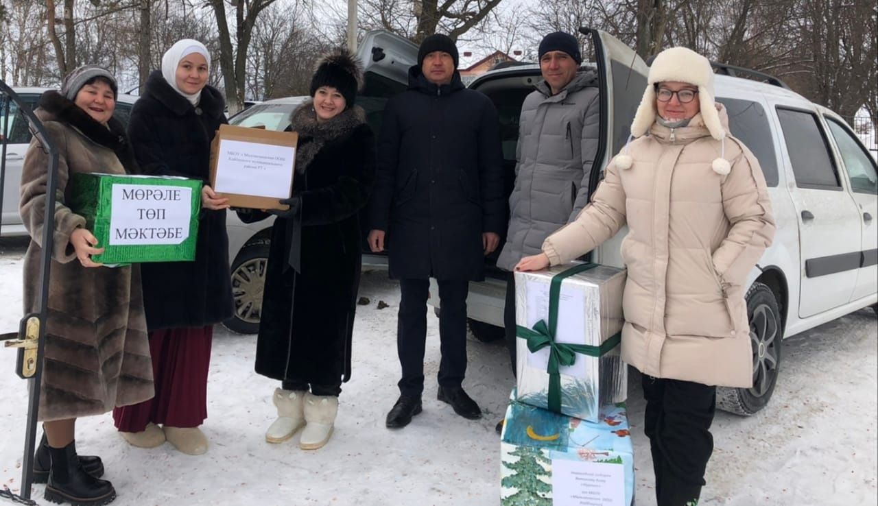 Кайбичане присоединились к благотворительной акции «Новогоднее поздравление»