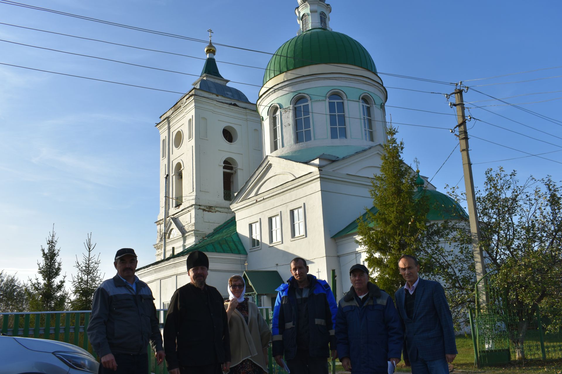 На Свято-Троицкую церковь села Турминского поставили новый купол