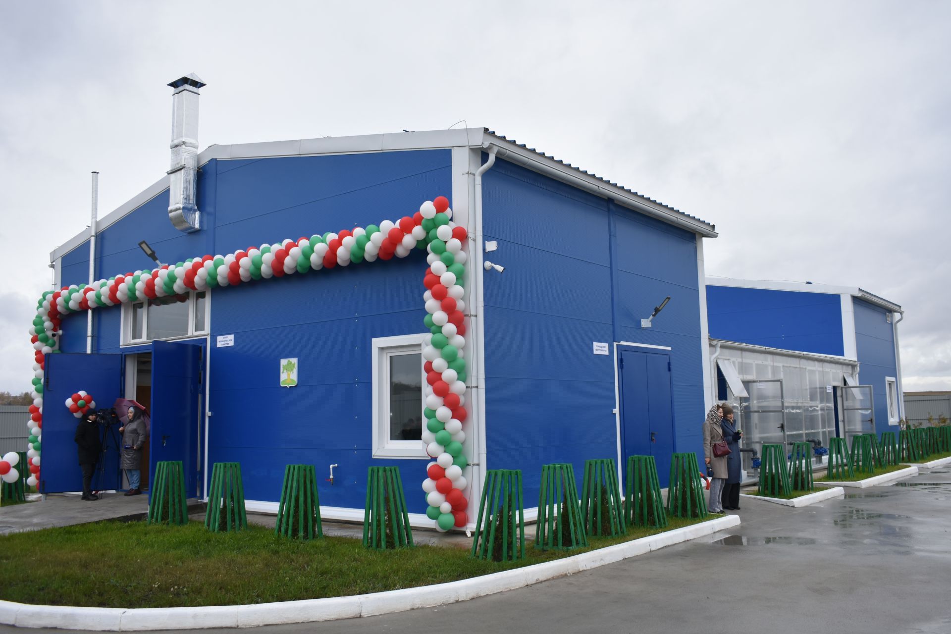 Кайбычта үзәкләштерелгән биологик чистарту корылмасы ачылды