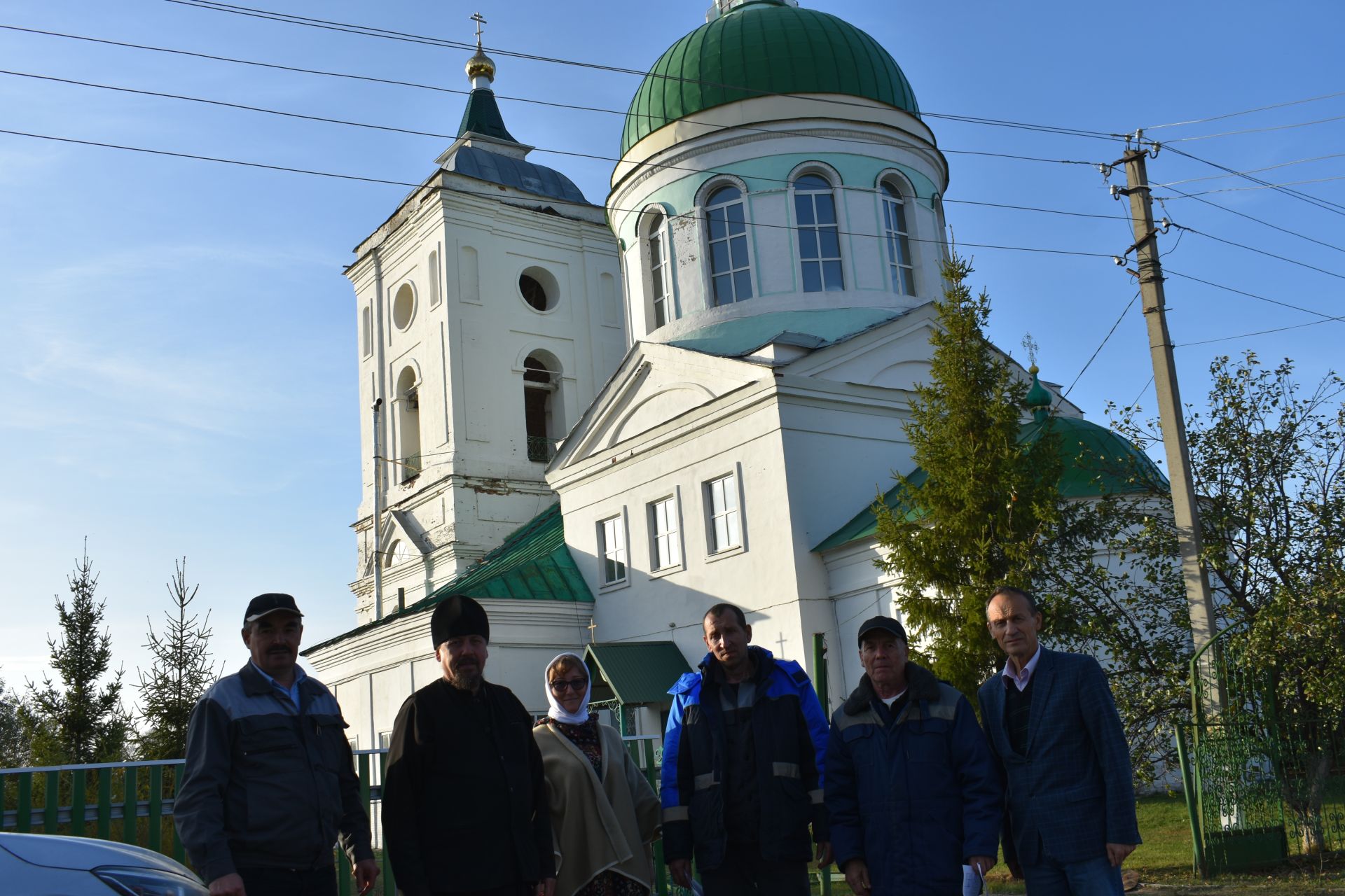 На Свято-Троицкую церковь села Турминского поставили новый купол