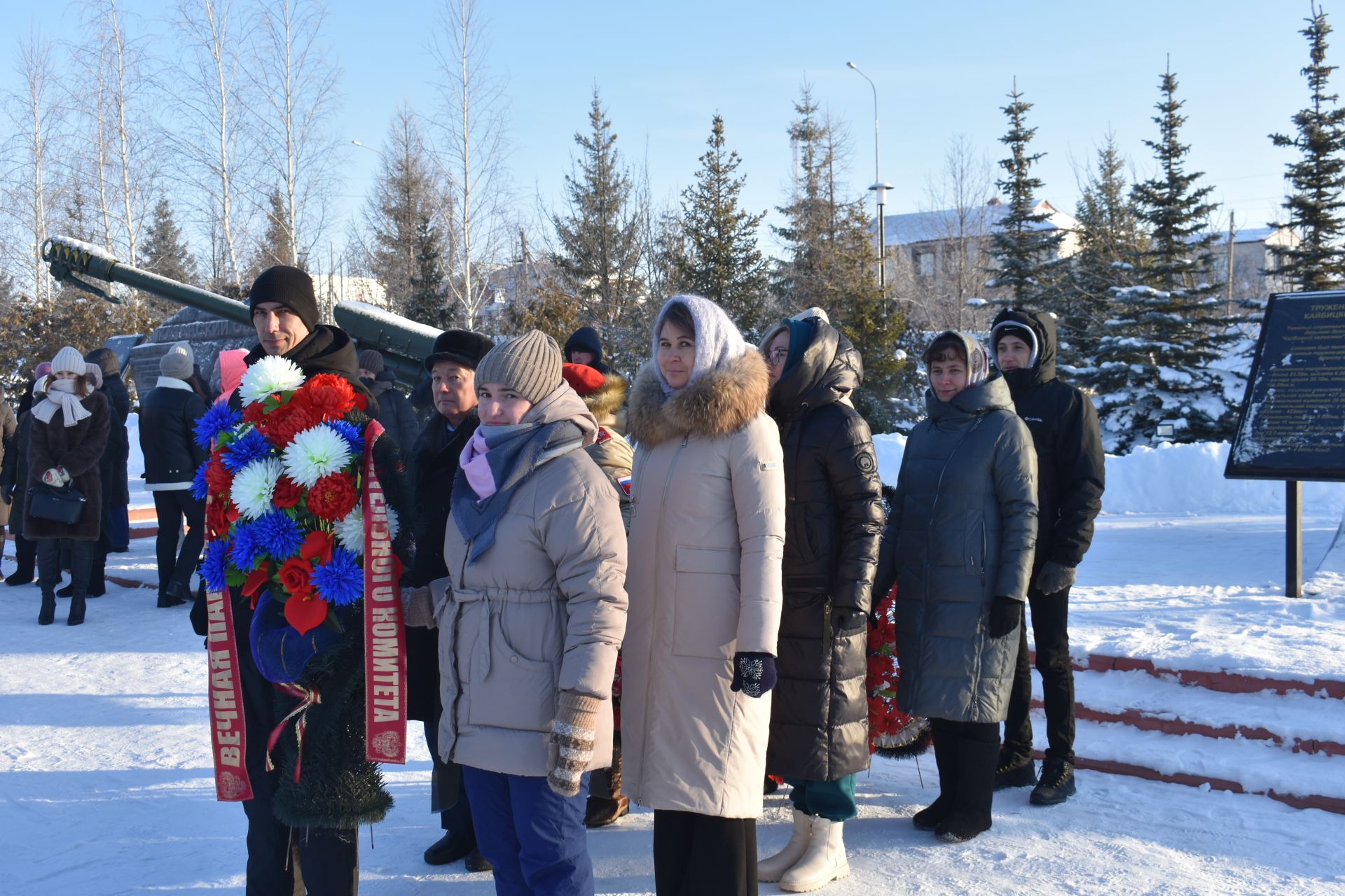 В День героев Отечества в Кайбицах состоялся митинг