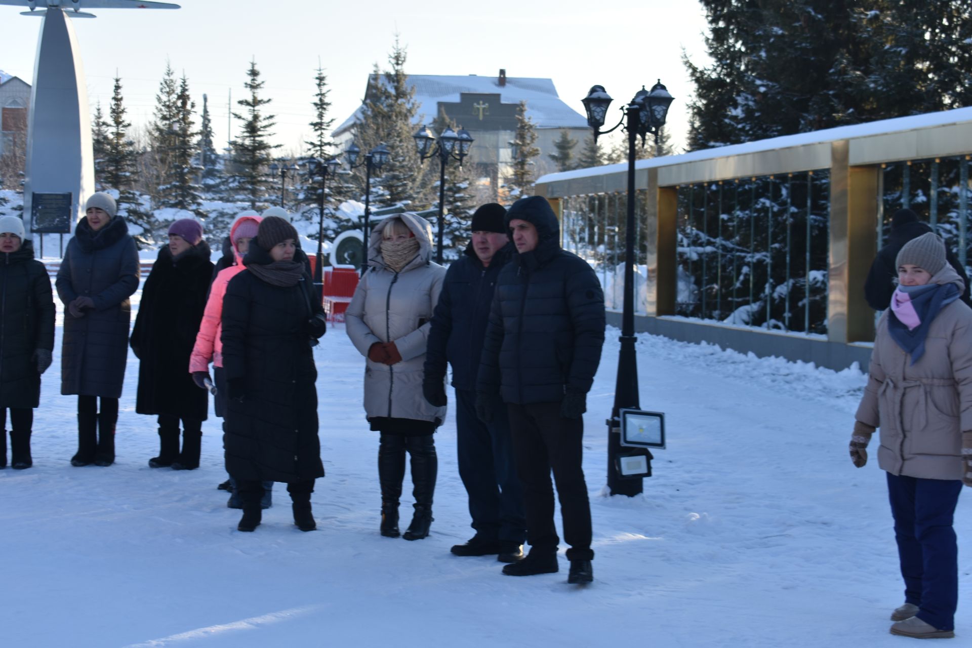 В День героев Отечества в Кайбицах состоялся митинг