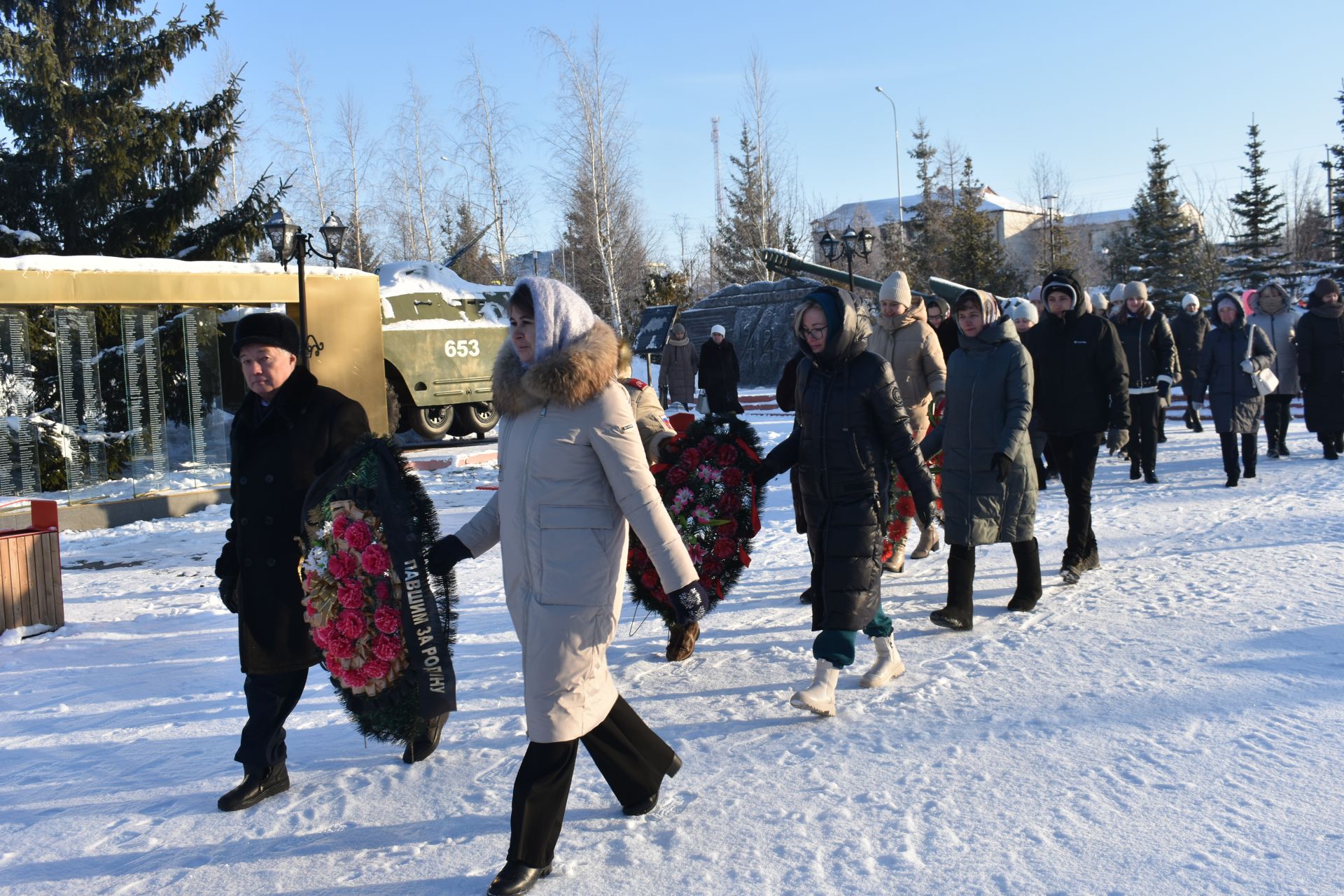 В День героев Отечества в Кайбицах состоялся митинг