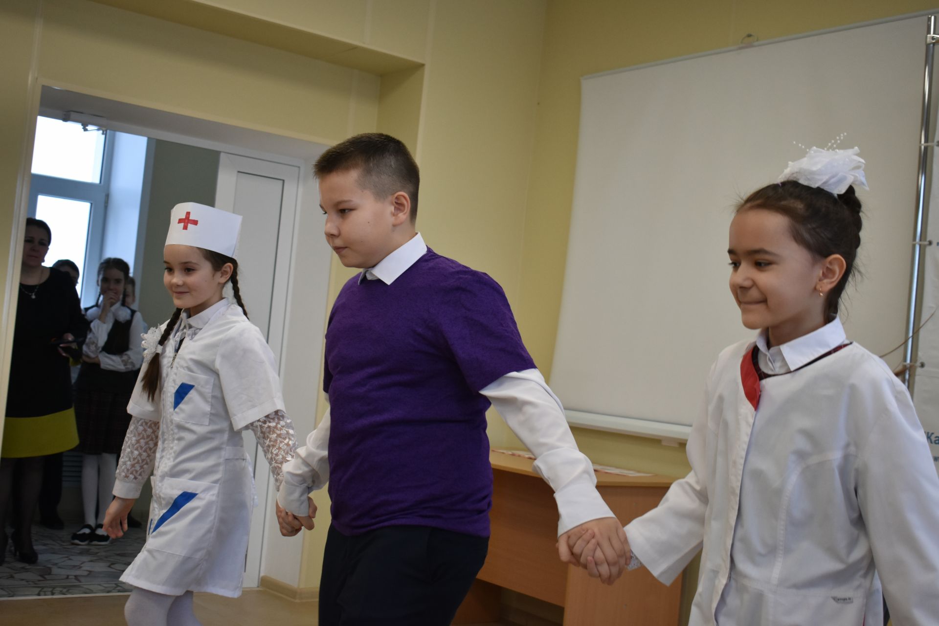 Для школьников в Кайбицкой ЦРБ провели День открытых дверей
