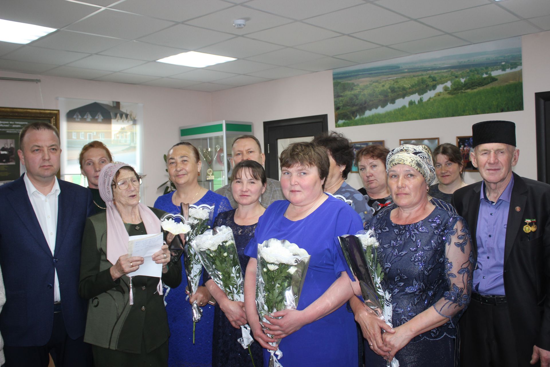Татарстан авыл хуҗалыгы һәм азык-төлек министры урынбасары Ленар Гарипов Кайбыч ягы музеенда булды
