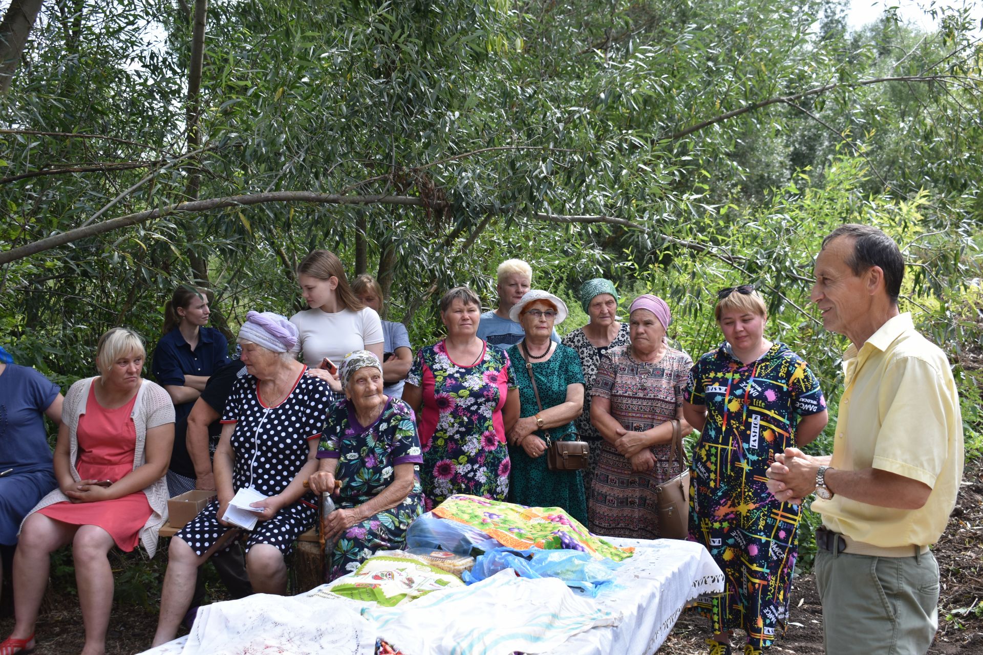 В селе Ульянково открыли купель