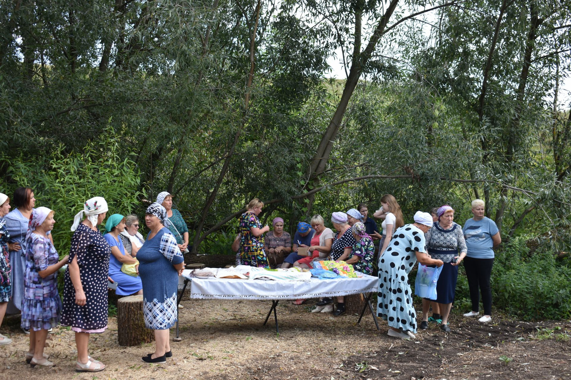 В селе Ульянково открыли купель