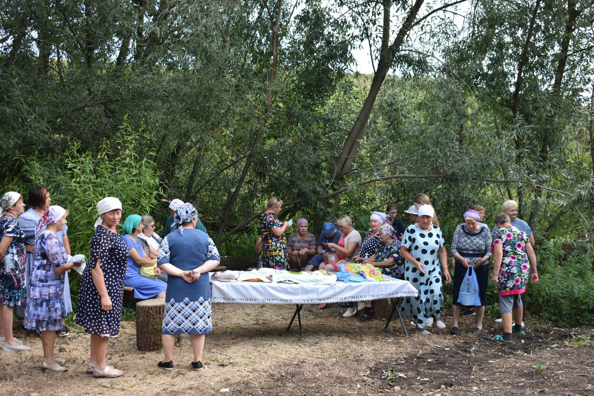 В селе Ульянково открыли купель