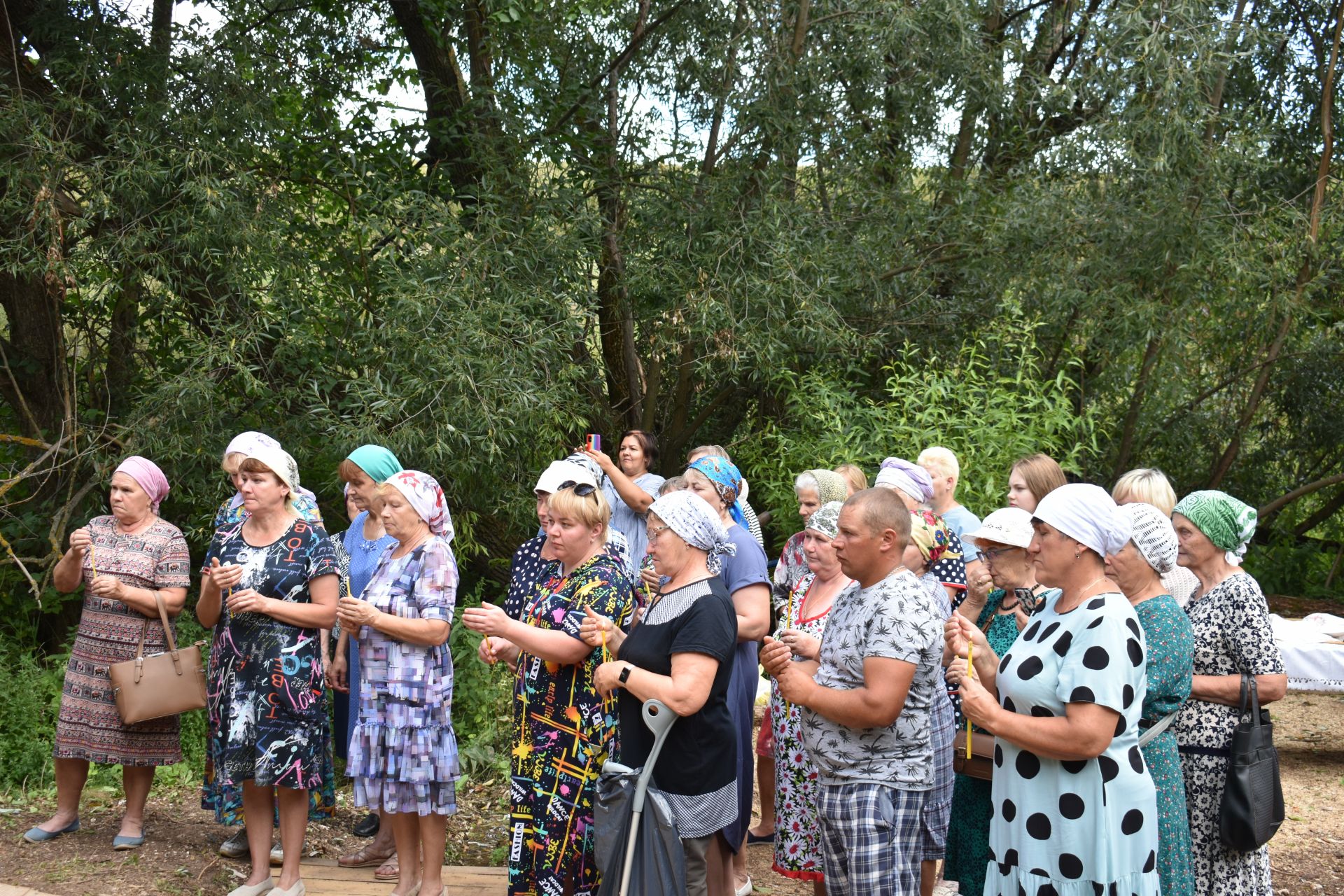 В селе Ульянково открыли купель