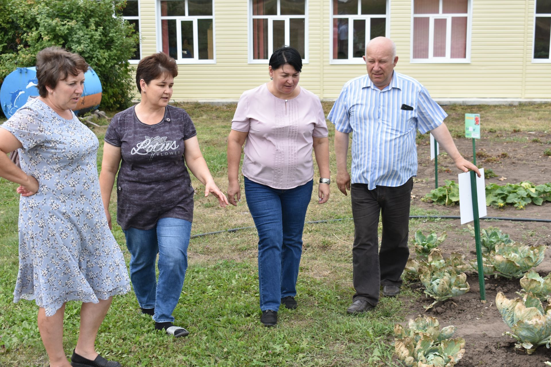 Кайбычта комиссия мәктәпләрнең яңа уку елына әзерлеген бәяләде
