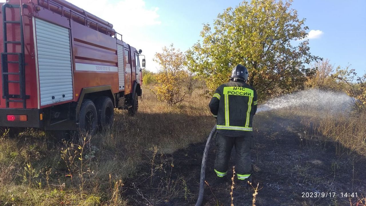 За последнюю неделю в Кайбицком районе участились случаи пожаров