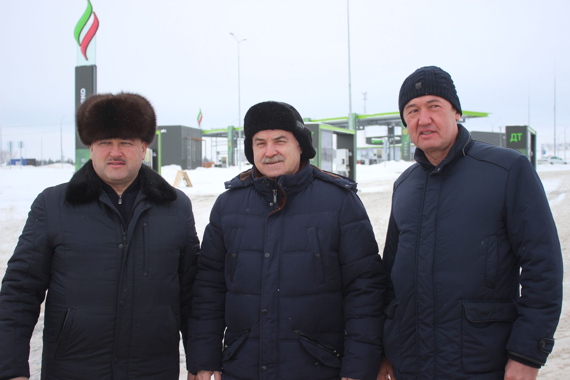 Сегодня в Кайбицах с деловым визитом побывал министр транспорта и дорожного хозяйства Республики Татарстан Фарит Ханифов