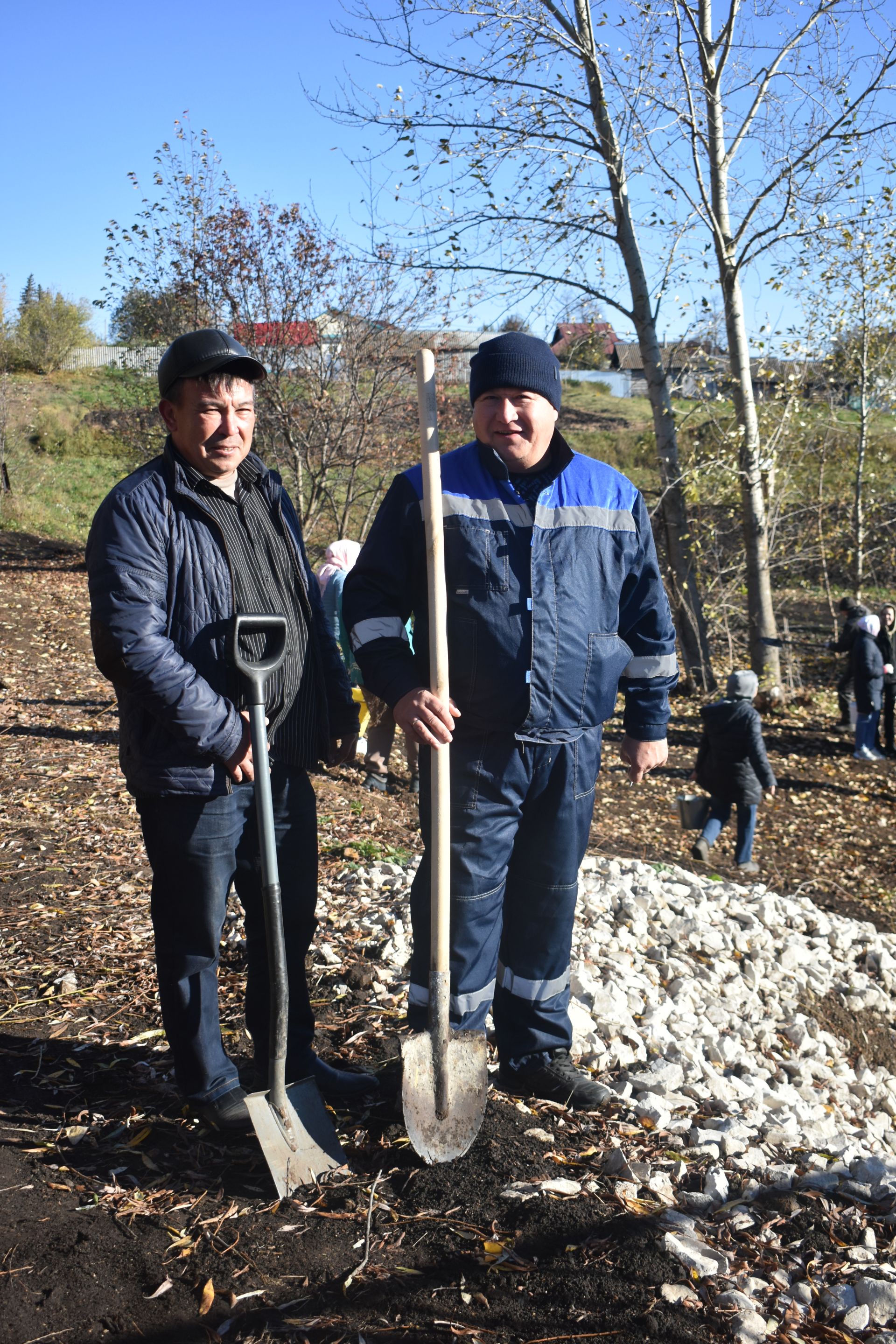 В Год семьи в Кайбицах высадили ели в новом парке