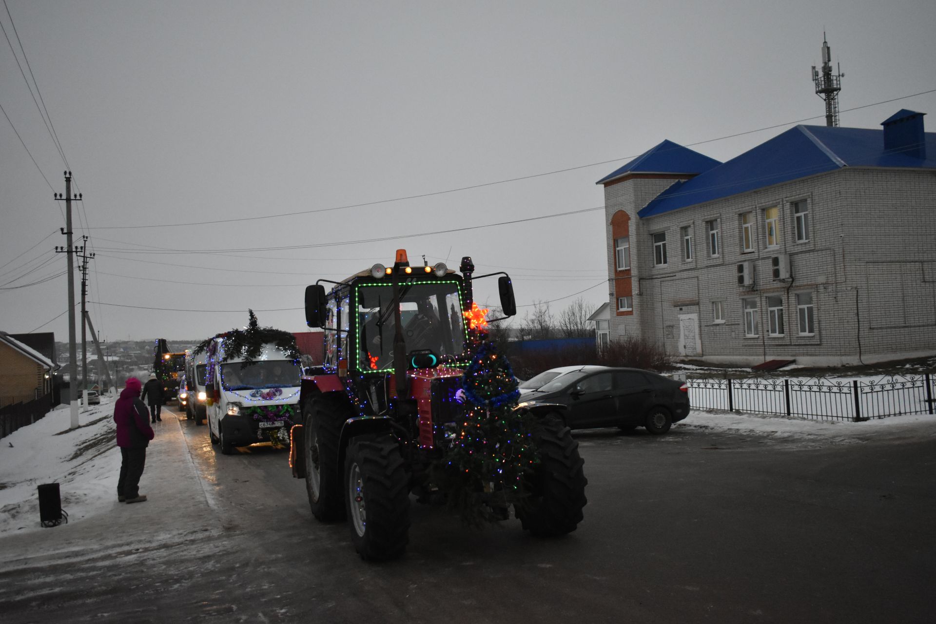 В Кайбицах состоялось открытие главной елки района