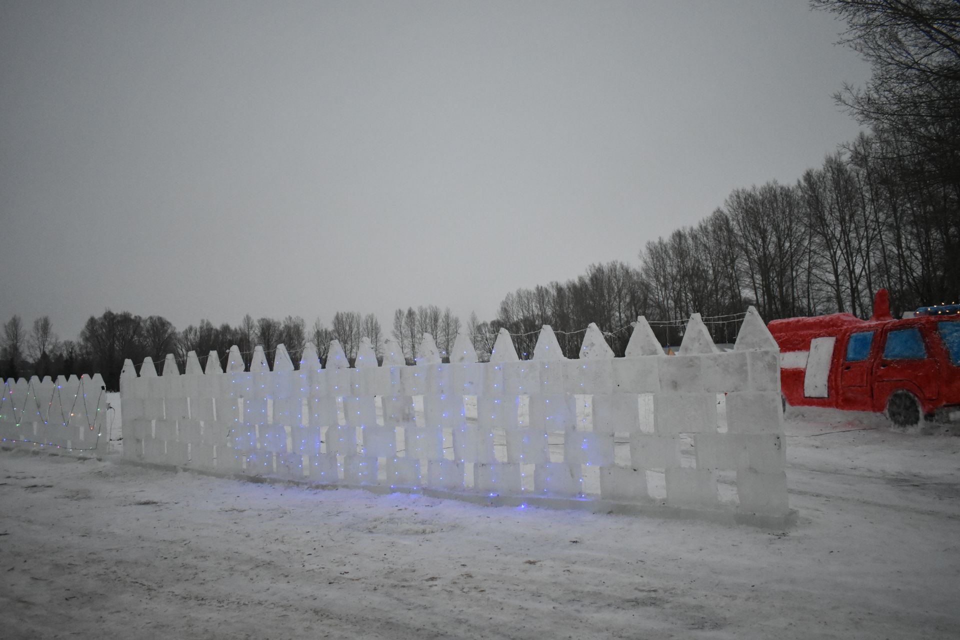 В Кайбицах состоялось открытие главной елки района