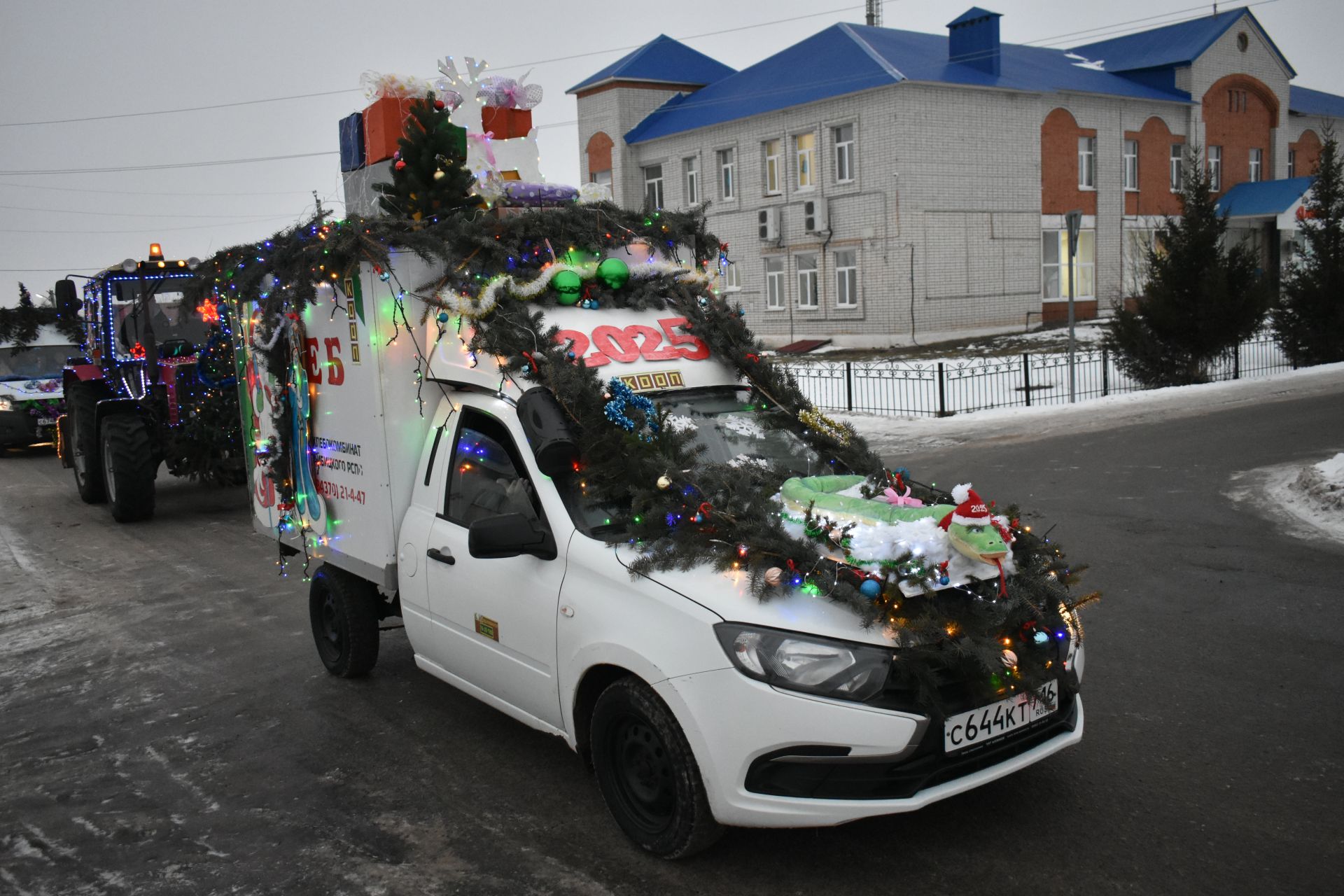 В Кайбицах состоялось открытие главной елки района