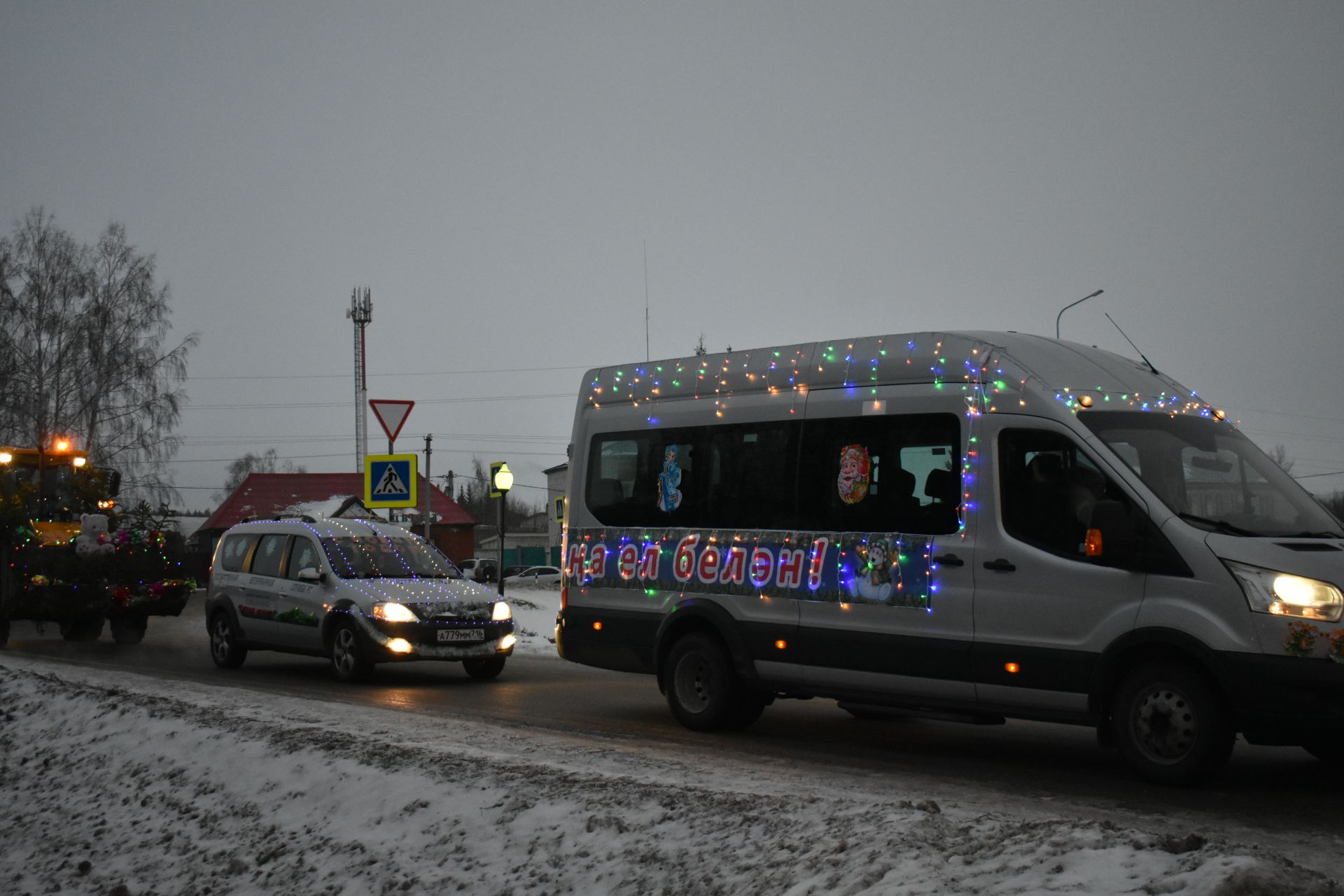 В Кайбицах состоялось открытие главной елки района