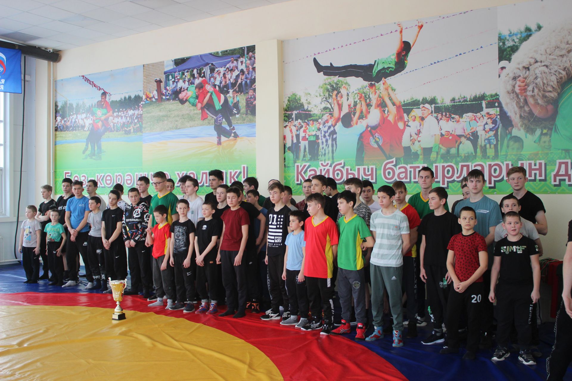 В Кайбицком районе состоялись состязания по национальной борьбе корэш в честь 35-летия вывода советских войск из Афганистана