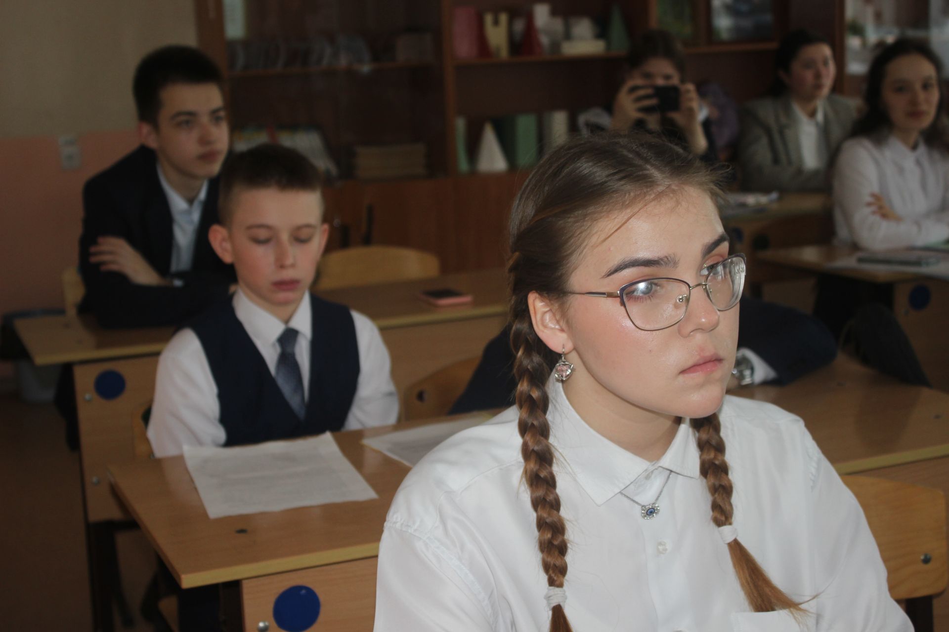 В Кайбицах школьники исследовали истории районов и семей