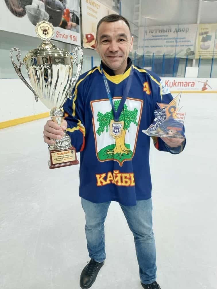 Сборная Кайбицкого района стала победителем республиканского хоккейного турнира