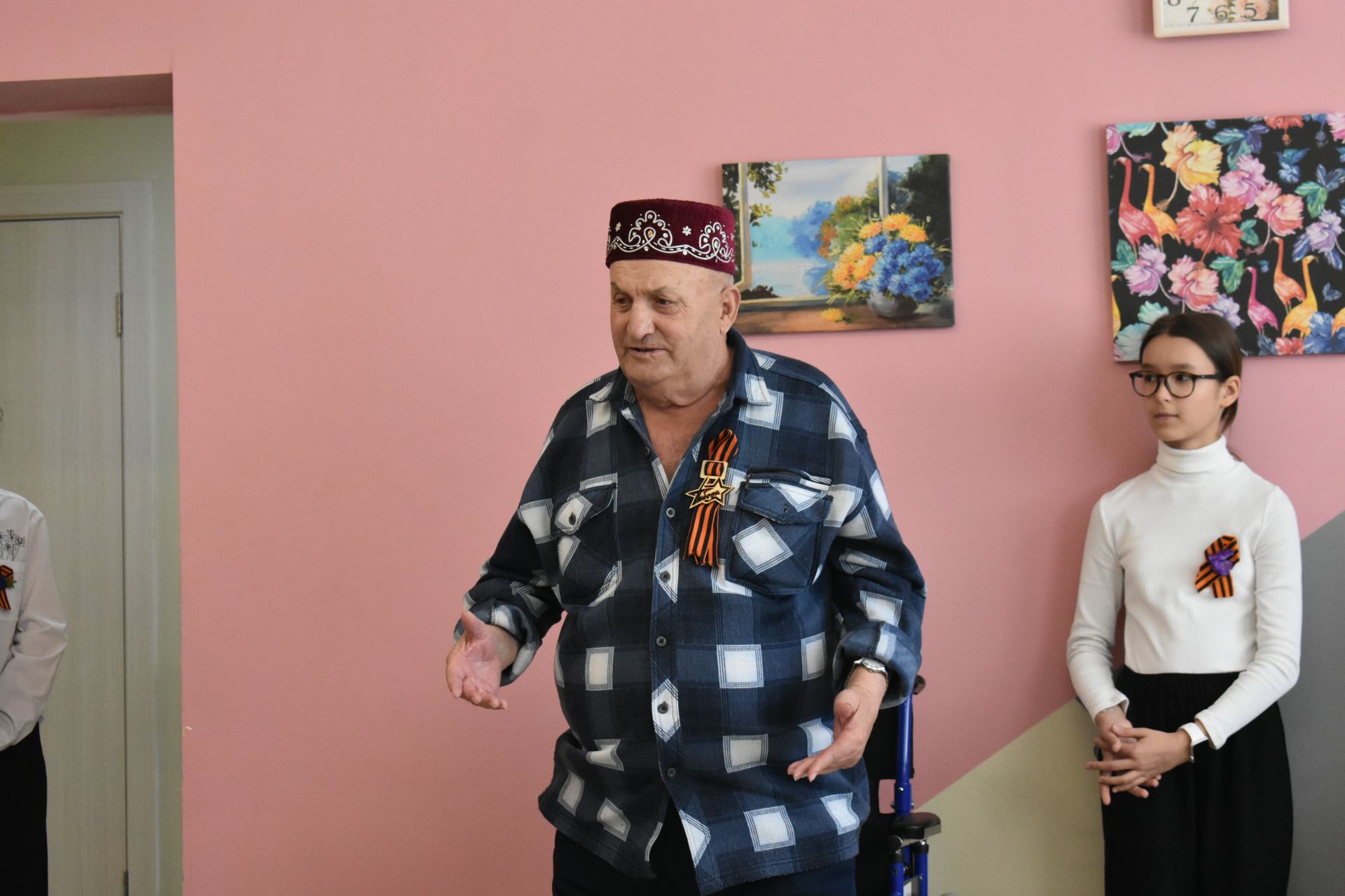 Кайбычның Картлар һәм инвалидлар интернат-йортына кунаклар килде