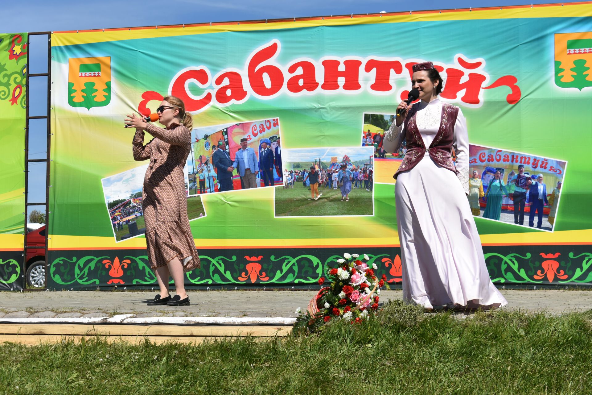 Кайбычлылар Чувашия Республикасы Комсомол районының Урмай авылында Сабантуй бәйрәмен гөрләтеп кайтты